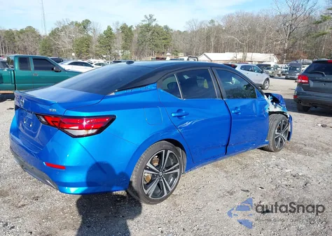 2022 Nissan Sentra Sr Xtronic Cvt from USA, damaged, VIN 3N1AB8DV7NY206225